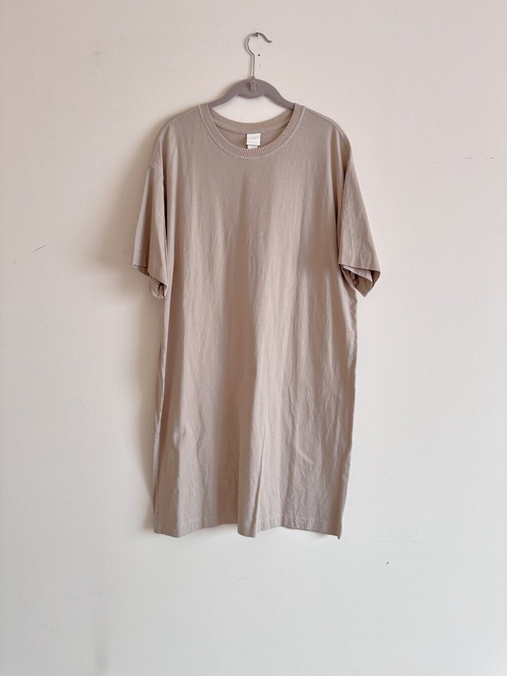 H&M Oversized Loose Fit T-Shirt Dress